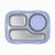 Mansa Home Bento 3 Compartment (Purple with Chutney Box) Stainless Steel Lunch Box with Steel Cutlery Inside | Heating & Water Insulation Design | Leak-Resistant | 750 ML | Office & School