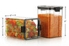 Air Tight Kitchen Containers Set (Pack of 4, 1100 ML)