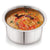 Mansa Home Stainless Steel 10 22G Flat Bottom Tope, 1100 ml, Silver, Durable Quality Cookware Ideal for Boiling, Steaming, and Cooking, with Excellent Heat Retention and Effective Performance