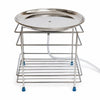 2-in-1 Matka Stand with Drainage Pipe, Water Pot Stand for Clay Pot & Water Dispenser