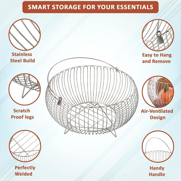 Steel Furit Basket