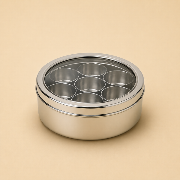 Regular Masala Dabba See Thru Lid